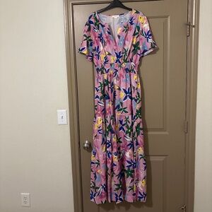 Floral A-Line Dress